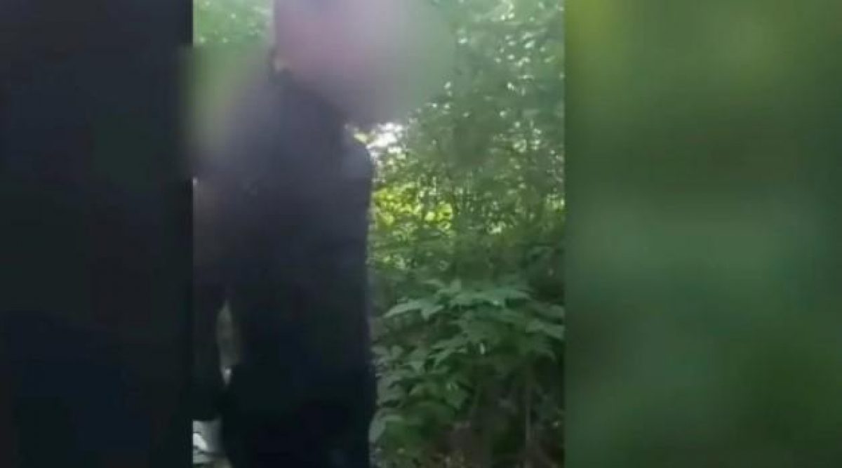 На Волыни задержали священника Московского патриархата, стоявшего на трассе в лосинах и балетках