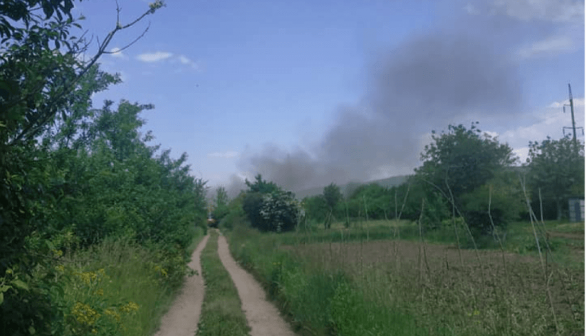 Pictures Natural gas pipeline blast in Ivano-Frankivsk region 08 June 2021