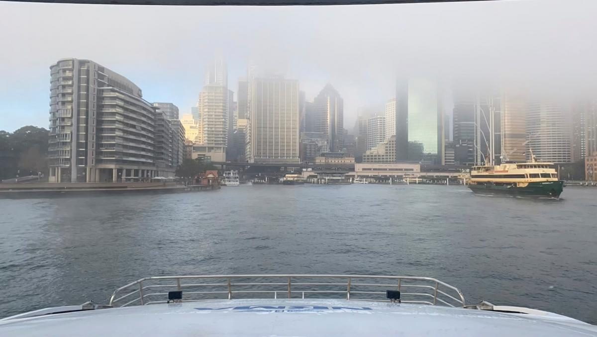 Pictures Fog in Sydney 11 June 2021
