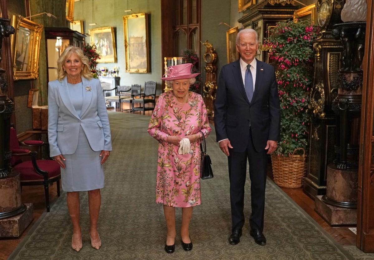 Pictures Queen Elizabeth II meets President Biden, the First Lady 13 June 2021