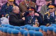 У Москві обікрали ветерана, який сидів на параді поруч з Путіним (фото)