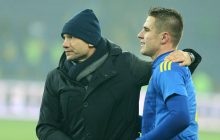 Понадрывали животы от смеха: нападающего сборной Украины партнеры отправили в "нокдаун" (видео)