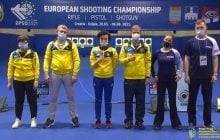 Украина обогнала Россию и выиграла золото и серебро на чемпионате Европы по стрельбе