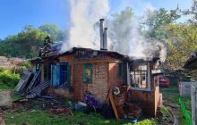 В Харьковской области в результате пожара пострадали мать с младенцем (фото)