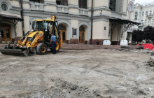 Площу перед оперою у Києві відновлять у рамках благодійної допомоги від "Великого будівництва" Зеленського