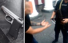 Одессит устроил стрельбу возле здания мэрии из-за ссоры с женой (фото)