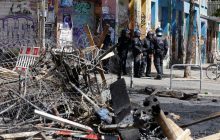 В Берлине более полусотни полицейских пострадали при попытке проинспектировать сквот (видео)