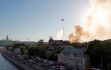 У центрі Москви загорівся склад із піротехнікою: чутно вибухи (фото, Відео)