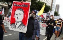 В Бразилии десятки тысячи граждан вышли на протесты против политики президента в отношении COVID-19 (фоторепортаж)