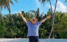 75-летний Петросян показал, как развлекается с молоденькой женой на Мальдивах