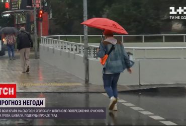 По всій Україні оголосили штормове попередження