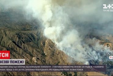 На південному заході США через аномально спекотне літо спалахують лісові пожежі