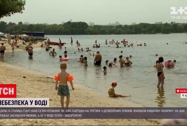 На 5 столичных пляжах нашли кишечную палочку