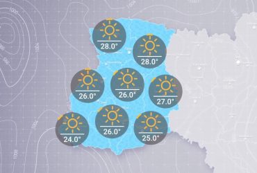 Прогноз погоди в Україні на ранок п’ятниці, 25 червня