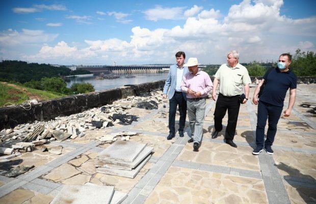 У Запоріжжі за програмою "Велике будівництво" стартувало масштабне перетворення Хортиці