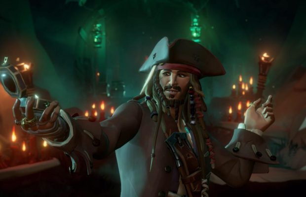 Джек Горобець та інші герої "Піратів Карибського моря" з'явилися у грі Sea of Thieves