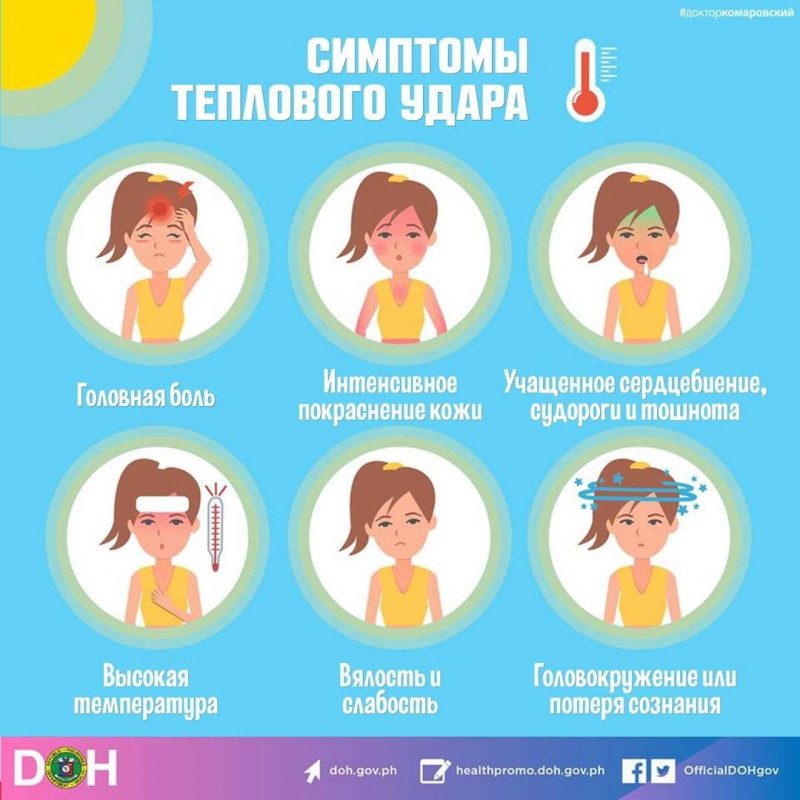 Комаровский назвал симптомы теплового удара / фото instagram.com/doctor_komarovskiy