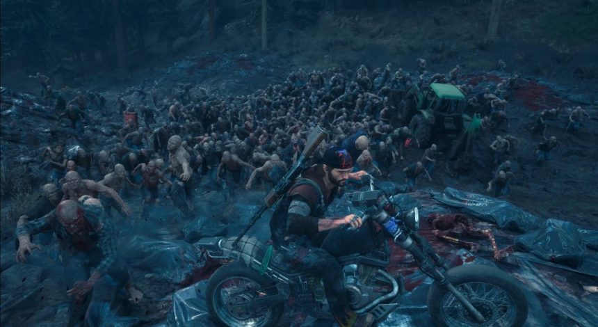 Энтузиаст выпустил мод для Days Gone, который увеличивает количество зомби (видео)
