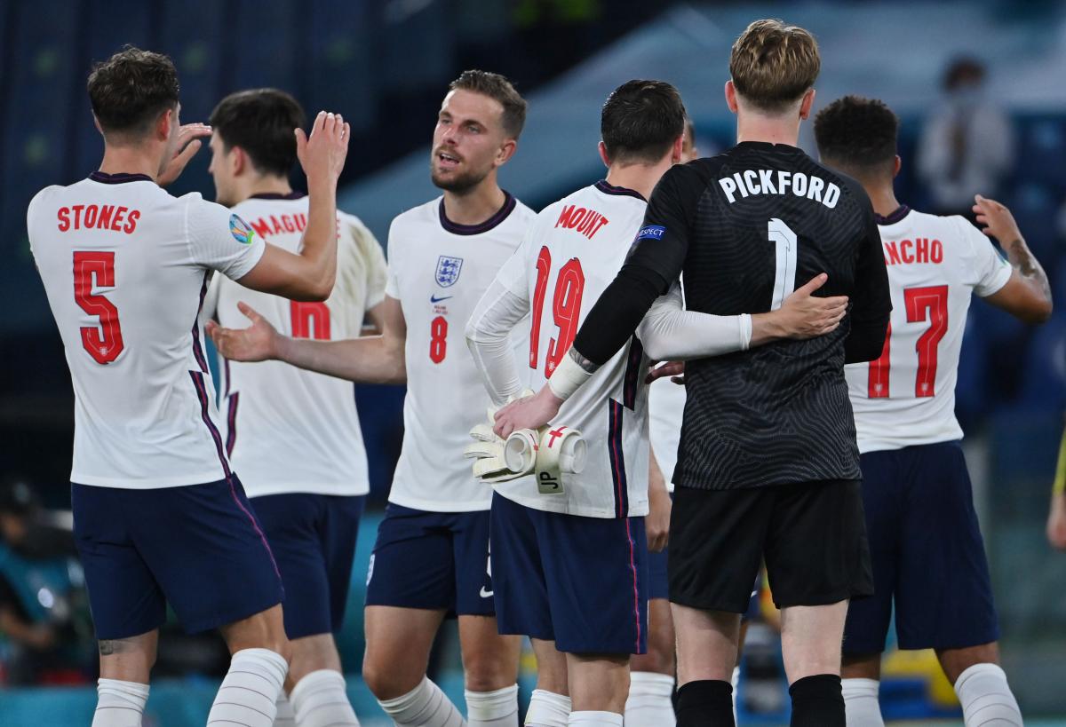 Збірна Англії володіє неймовірним складом, який наймолодший на всьому Євро-2020 / фото REUTERS