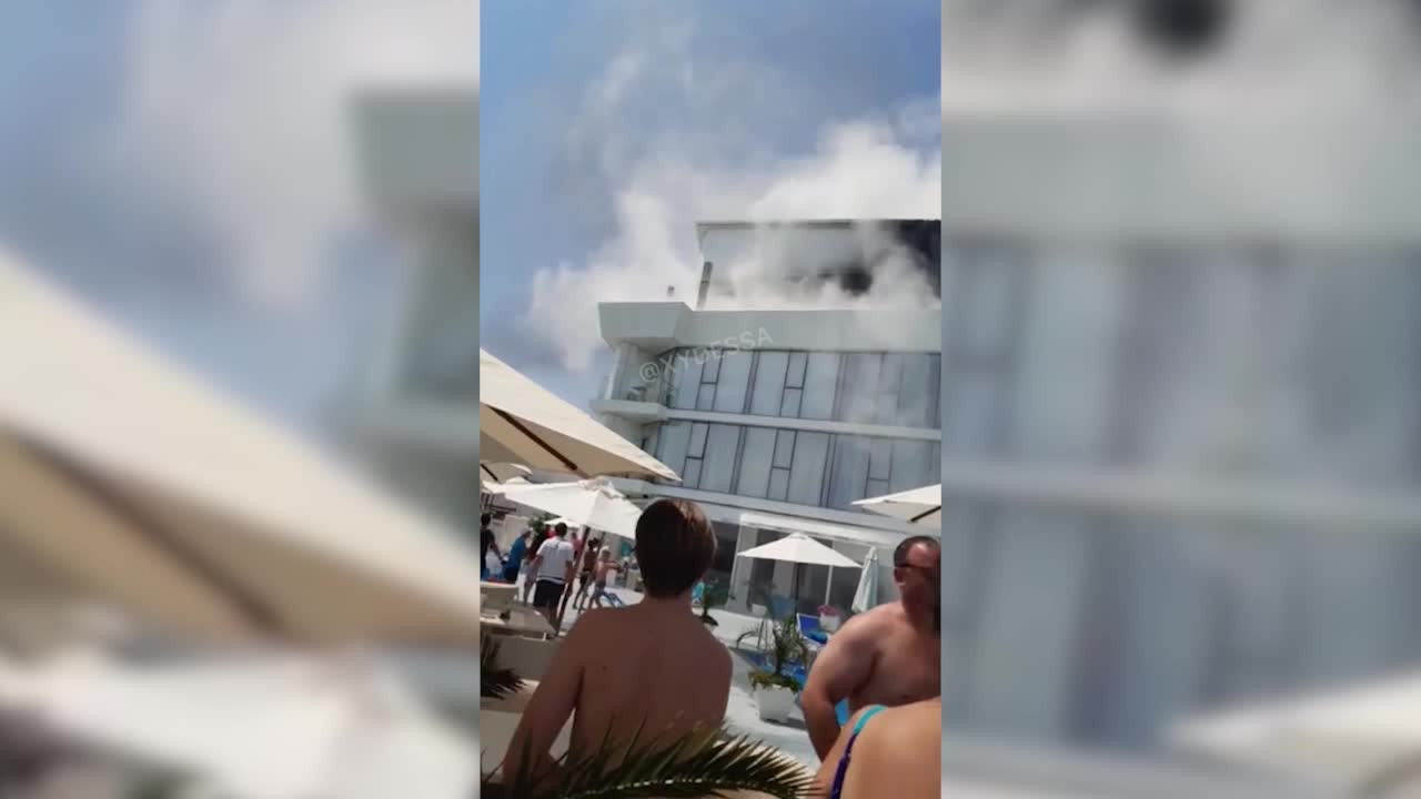 Пожежу ліквідували до приїзду рятувальників / скріншот відео Пожежу ліквідували до приїзду рятувальників / скріншот відео