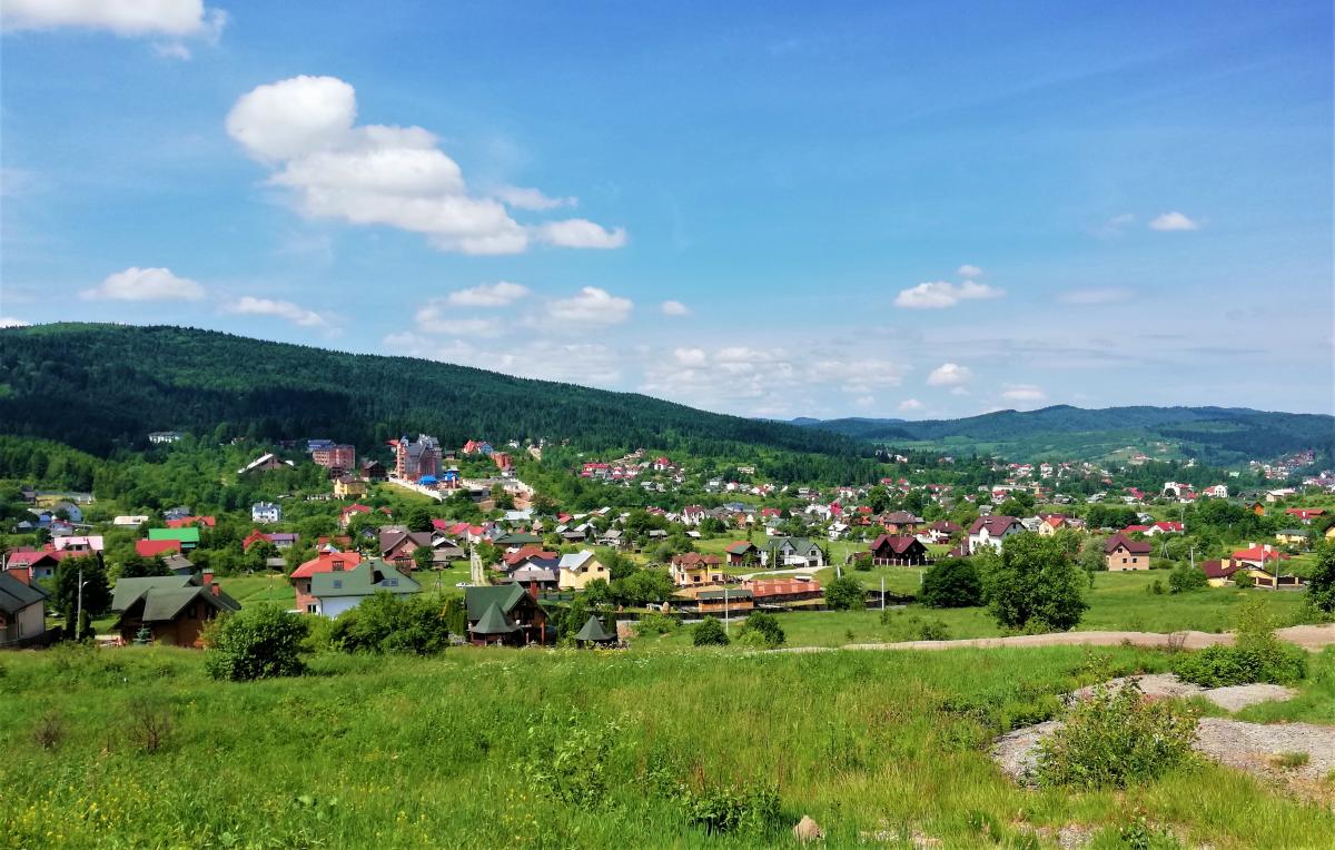 Краєвид на Східницю / фото Марина Григоренко Краєвид на Східницю / фото Марина Григоренко