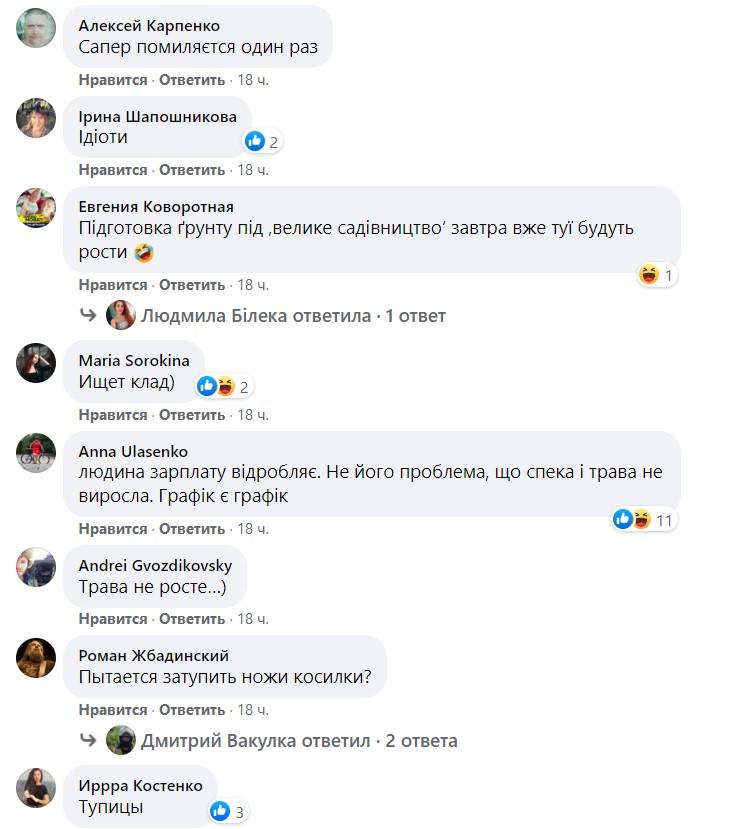 У Києві на Трухановому острові 'косили' пісок замість трави (відео) У Києві на Трухановому острові 'косили' пісок замість трави (відео)