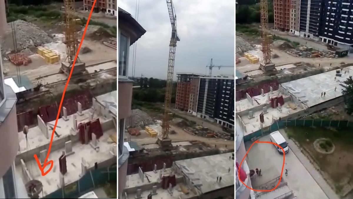 В Івано-Франківську дитину дивом врятували за допомогою баштового крана (фото) В Івано-Франківську дитину дивом врятували за допомогою баштового крана (фото)