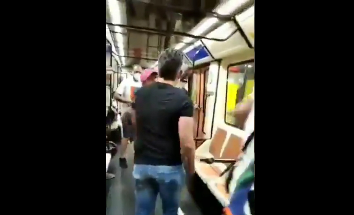 Конфликт сняли на видео / Скриншот Конфликт сняли на видео / Скриншот