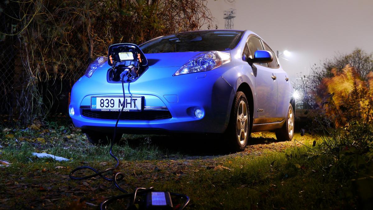 Nissan Leaf - найпопулярніший електрокар серед українців за підсумками 2021 року / фото Flickr