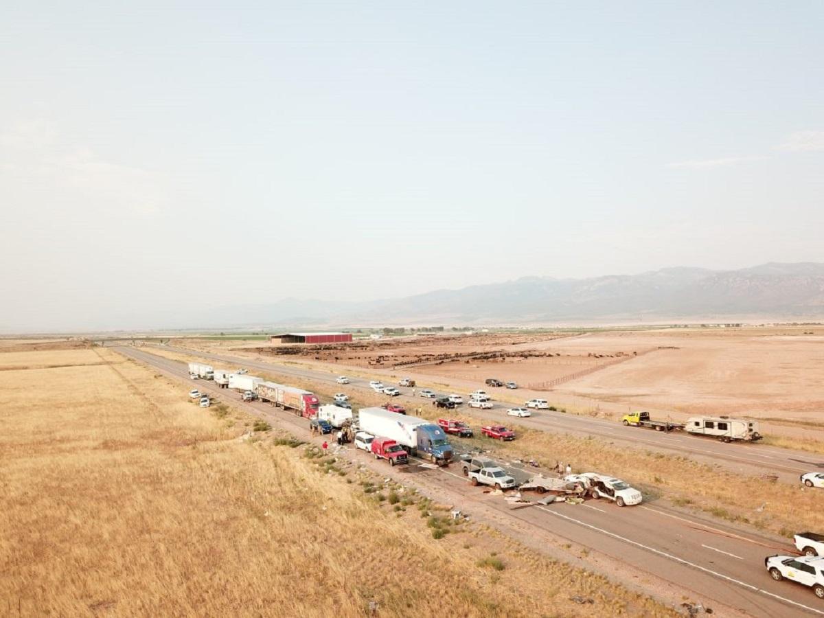 У масштабній аварії у штаті Юта загинули мінімум 7 людей / фото Utah Highway Patrol У масштабній аварії у штаті Юта загинули мінімум 7 людей / фото Utah Highway Patrol