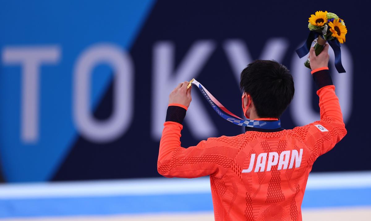 Японский гимнаст Даики Хасимото / фото REUTERS