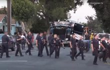 В Лос-Анджелесе взорвался грузовик с двумя тоннами пиротехники (видео)