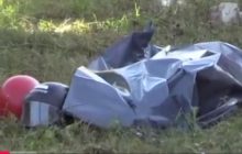 Мотоцикліста після ДТП помістили в мішок для трупів, але той заворушився (відео)