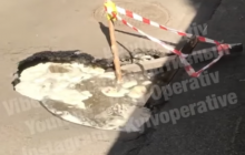 "Бассейн заказывали?": в центре Киева внезапно появилось "озеро"