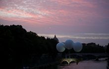 В Риме соорудили летучий мост, о котором мечтал Микеланджело (фоторепортаж, видео)