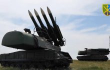 Украинские "Буки" отработали отражение авиаудара противника на границе с оккупированным Крымом (видео)