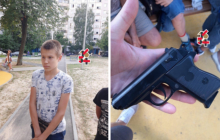 Школьник устроил стрельбу на детской площадке в Харькове, есть пострадавшие (фото)