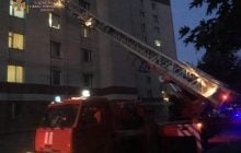 В Івано-Франківську сталася пожежа в гуртожитку медуніверситету (фото)