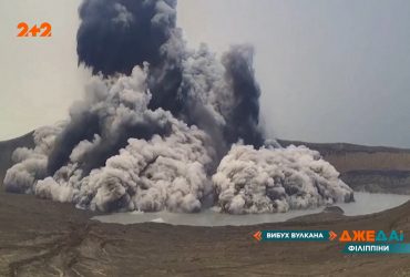 Безумный взрыв вулкана на Филиппинах