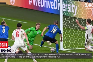Євро-2020: збірна Італії стала чемпіоном Європи з футболу