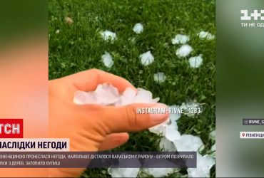 Синоптики прогнозують зливи з градом у всіх регіонах