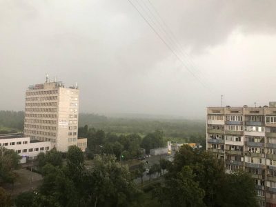 В Киеве гроза / фото УНИАН