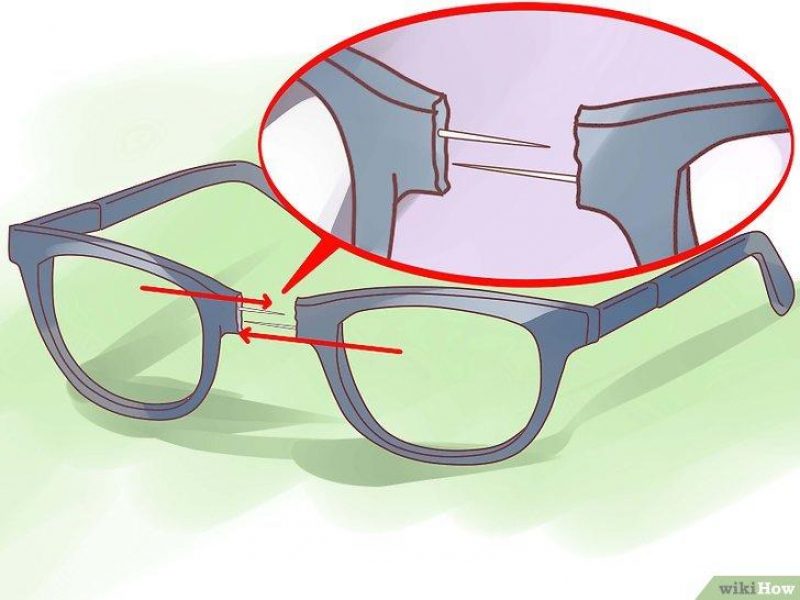 Як виправити оправу окулярів?