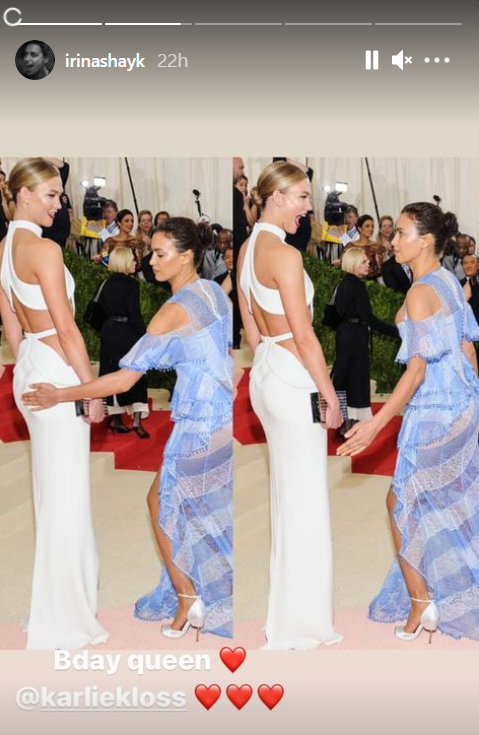 Шейк позагравала з американською супермоделлю / instagram.com/irinashayk Шейк позагравала з американською супермоделлю / instagram.com/irinashayk
