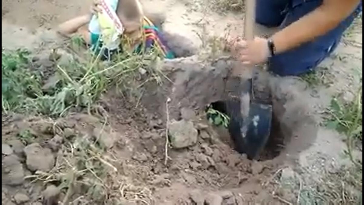 Хлопчик не травмувався / скріншот з відео Хлопчик не травмувався / скріншот з відео