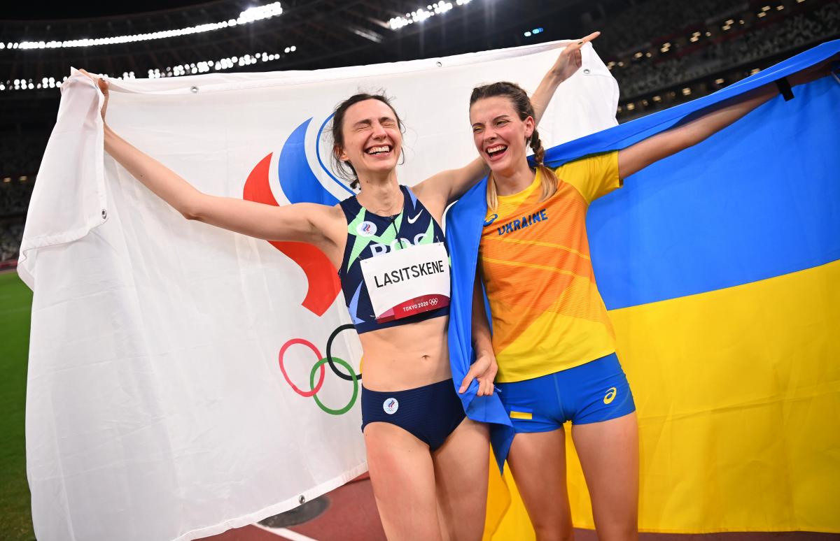Maria Lasitskene and Yaroslav Maguchih / photo REUTERS