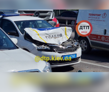 Наслідки аварії в Києві e районі Академмістечка / Cкріншот Наслідки аварії в Києві e районі Академмістечка / Cкріншот