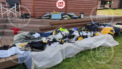 Речі пасажирів вертоліт Мі-8, що впав на Камчатці / Скріншот Речі пасажирів вертоліт Мі-8, що впав на Камчатці / Скріншот