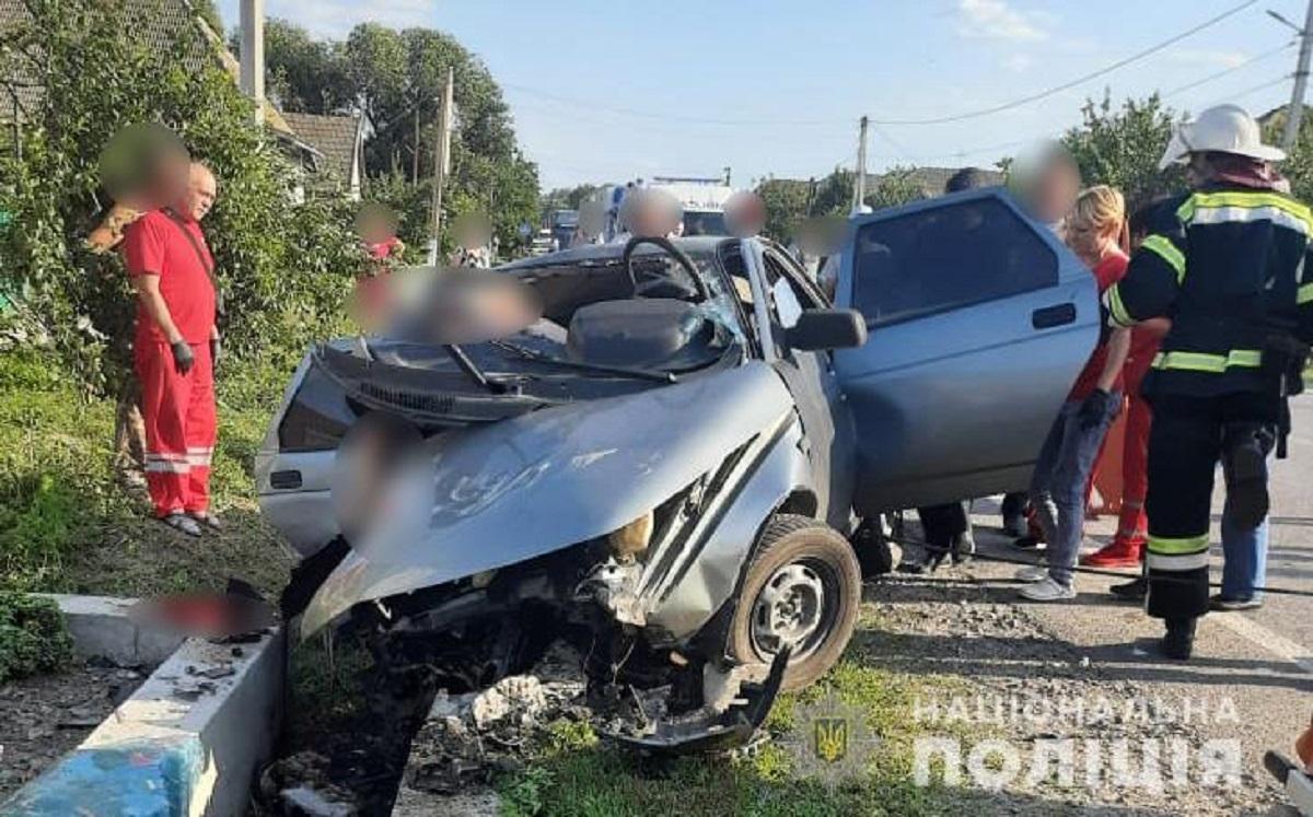 В результате аварии трое полицейских погибли, еще один травмирован / фото od.npu.gov.ua