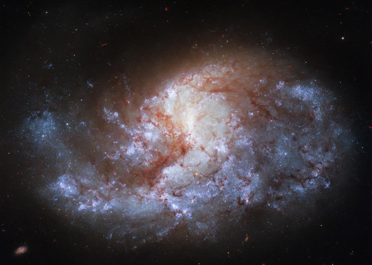 Знімок зроблений за допомогою камери WFC3 / фото ESA/Hubble & NASA, J. Lee and the PHANGS-HST Team Знімок зроблений за допомогою камери WFC3 / фото ESA/Hubble & NASA, J. Lee and the PHANGS-HST Team